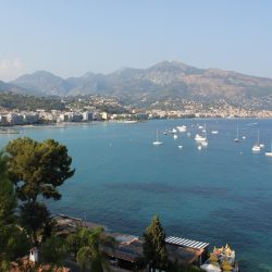 vista desde la carretera (Menton)