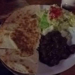 Ya no tenian tortillas de maiz, pero aun asi estuvo buenisma 