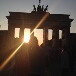 Atardecer en la Brandeburgertor 